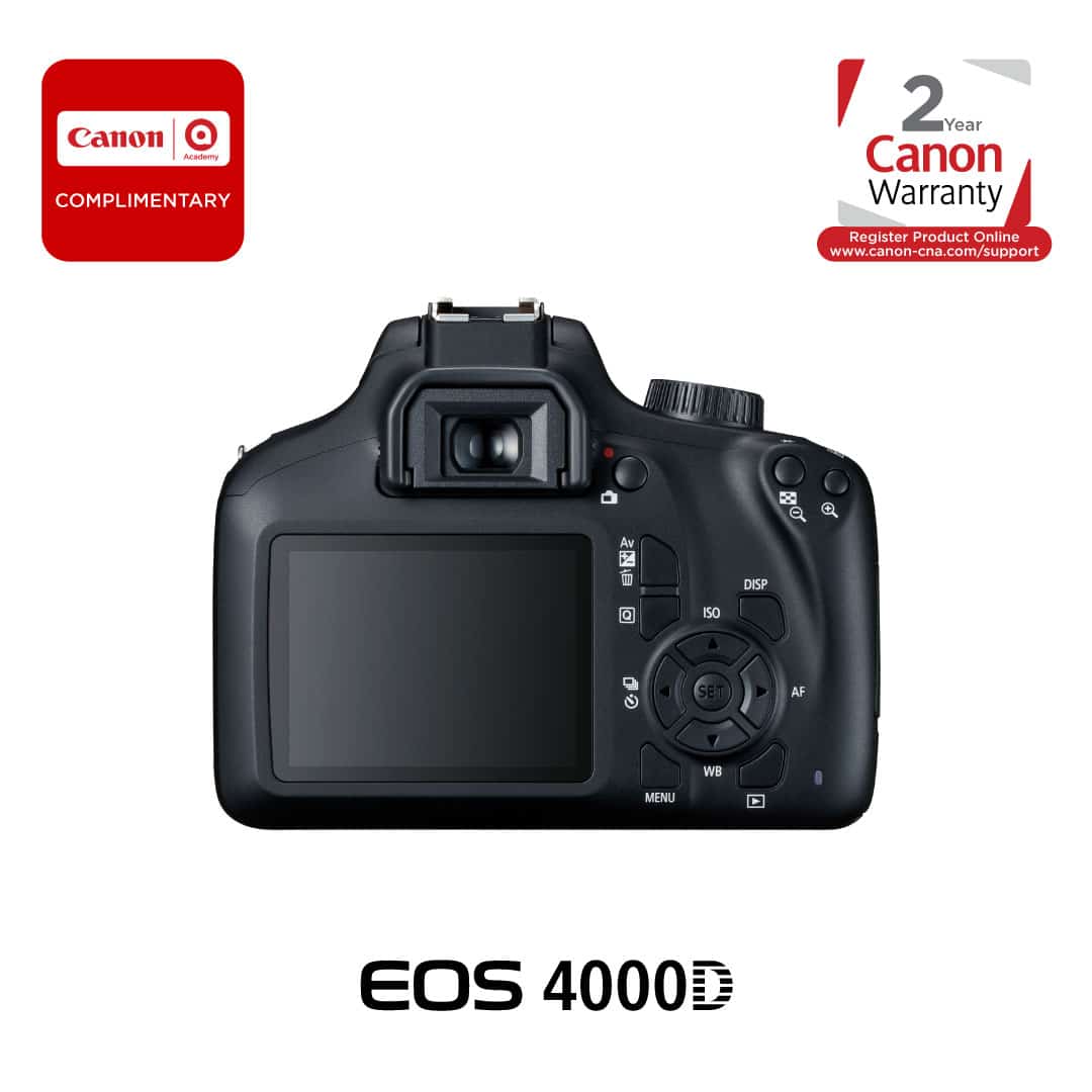 CANON CAMERA EOS 4000D 18-55 3011C003AA - Image 7