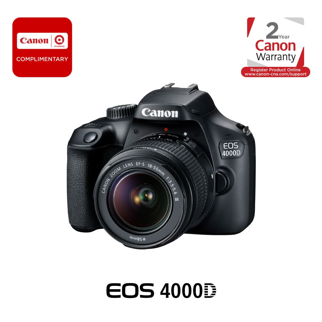 CANON CAMERA EOS 4000D 18-55 3011C003AA